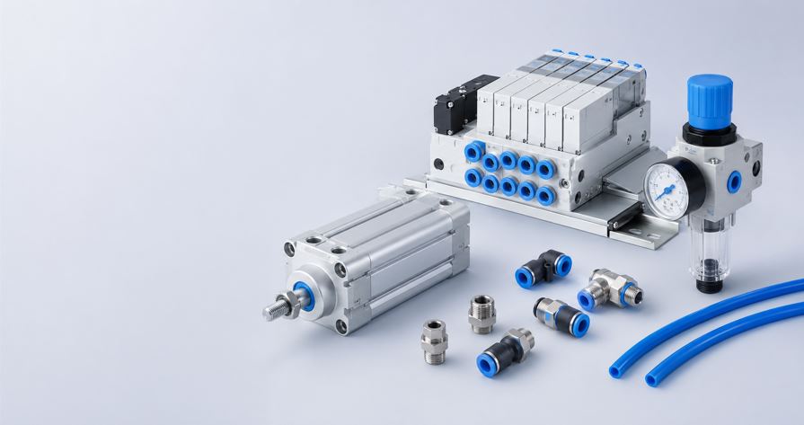 Componentes de Festo para neumática y automatización industrial