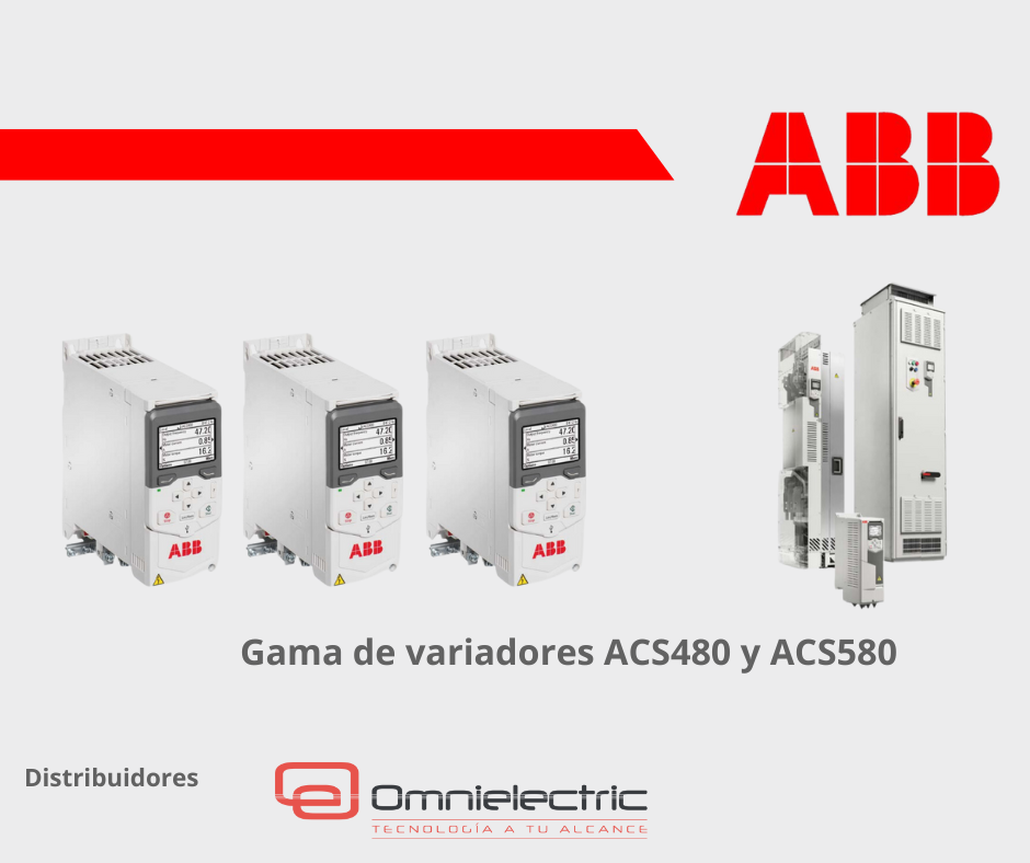 En omnielectric contamos con el variador de frecuencia ABB ACS850 series