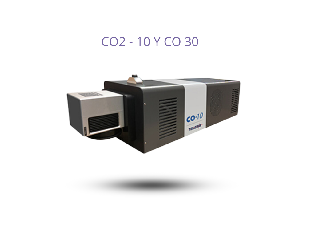 marcaado laser de CO2 de telesis