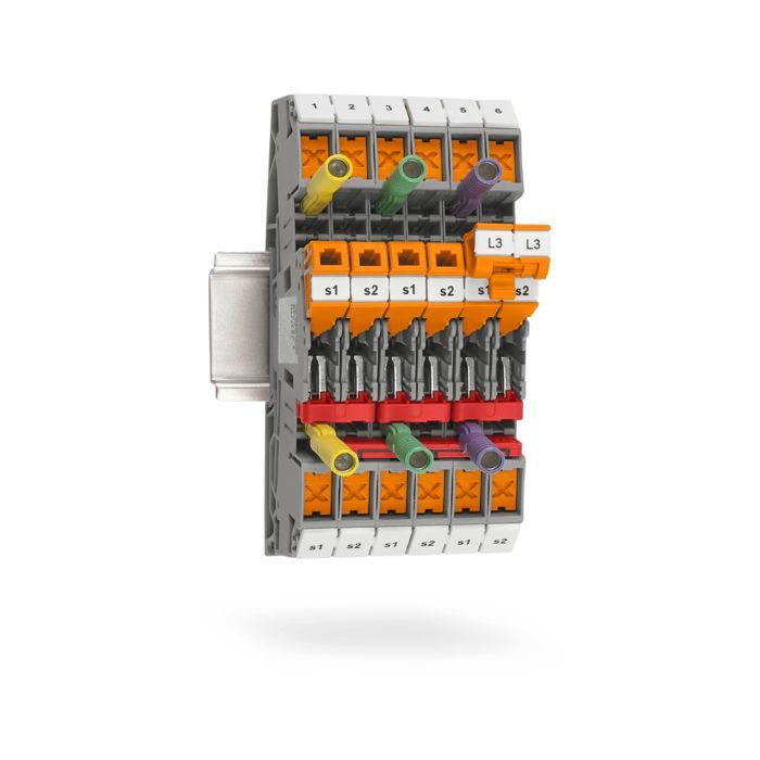 bornas demedición XTVMEA 6 de Phoenix Contact ideales para el sector energético