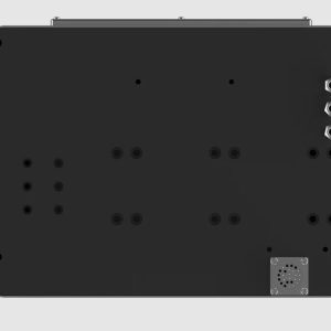 Vista lateral del sistema de grabado Telesis SS3700 mostrando su diseño robusto y estructura para producción industrial continua